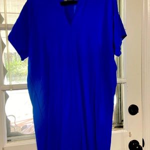 Royal blue tunic